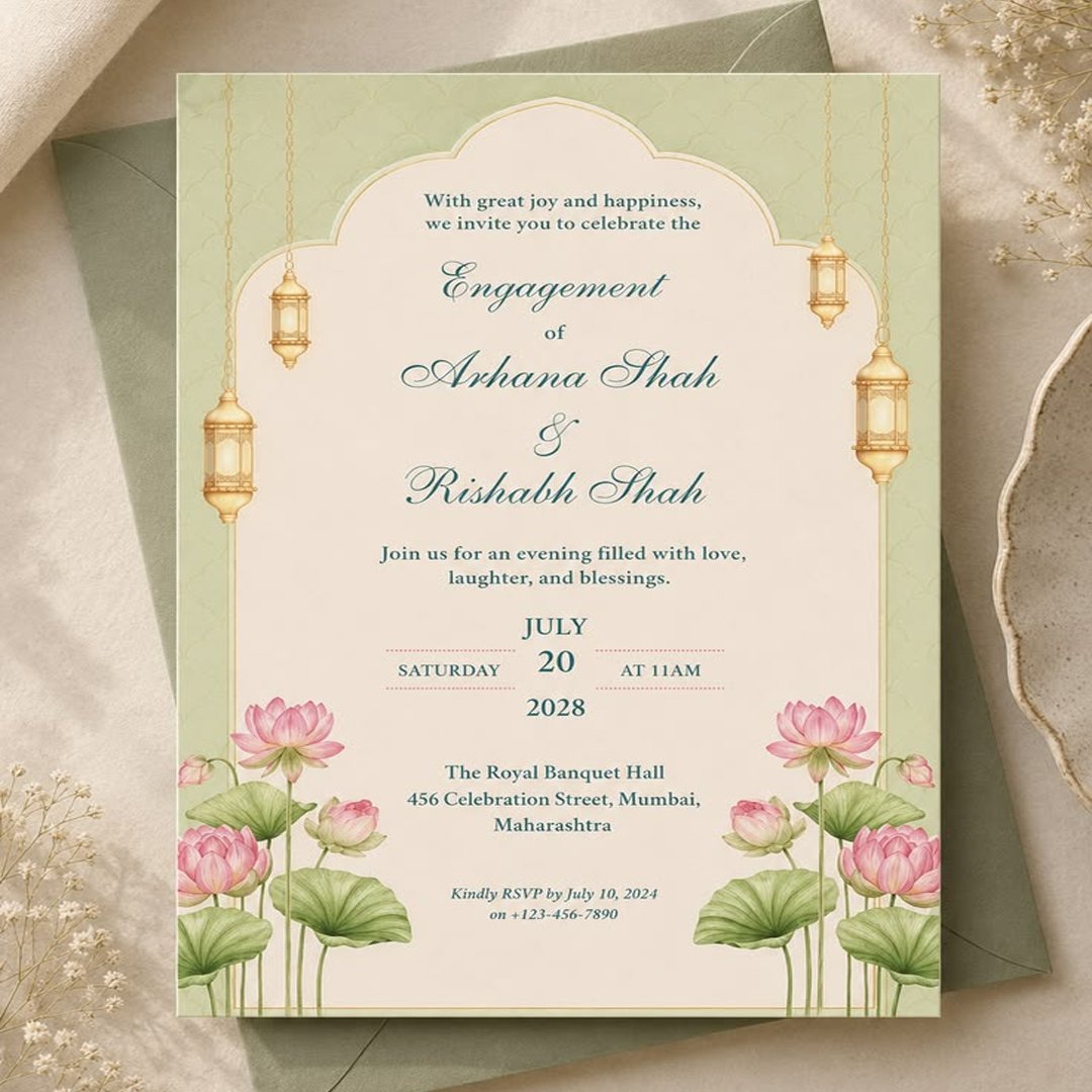 TEXTURE INVITATION CARD - Image 3